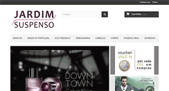 Desktop Screenshot of jardimsuspenso.com